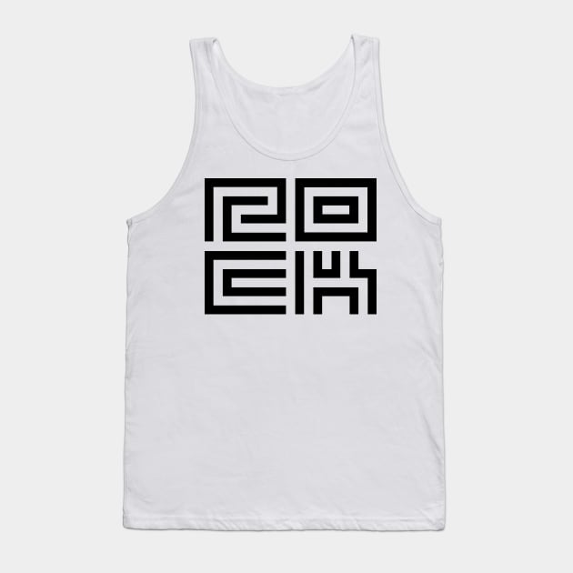 rock logo design Tank Top by lkn